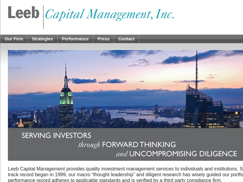 Leeb Capital Management | New York Wealth Management > Investment Advisors