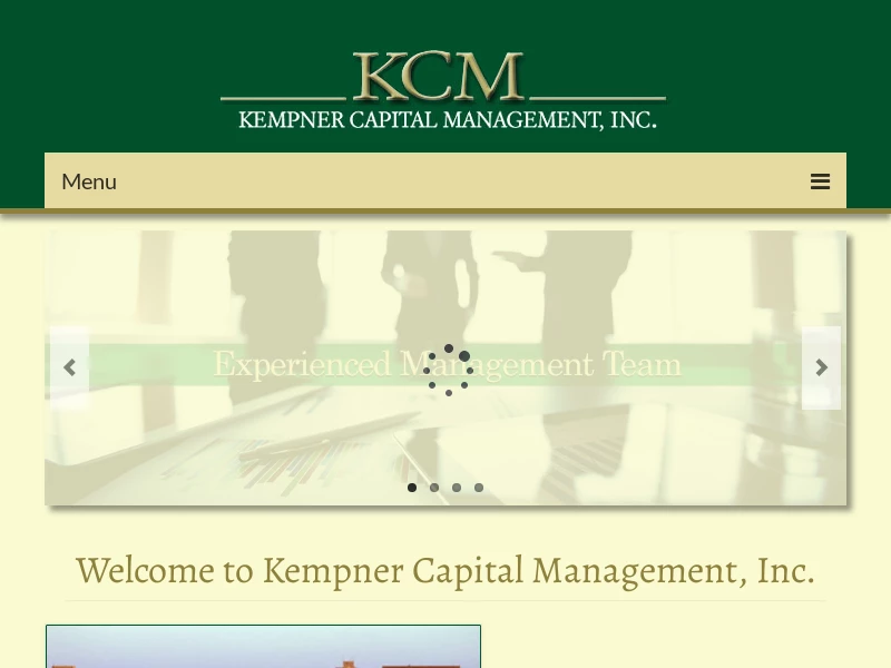 Kempner Capital Management – Independent registered investment advisor