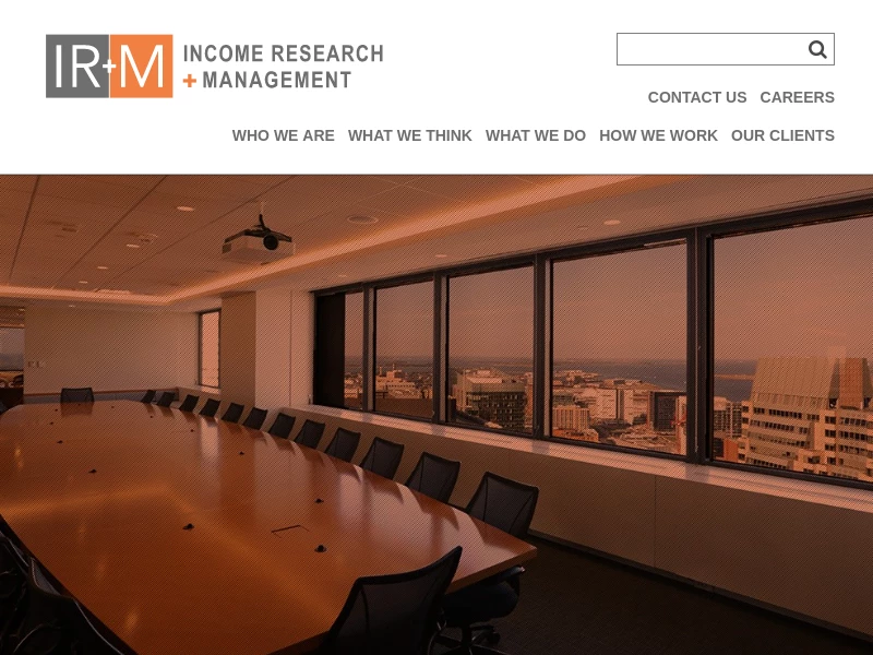 IR+M - Income Research + Management