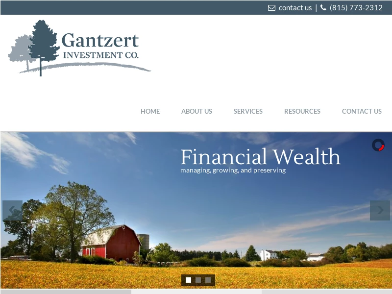 Investment | Financial | Advisor I Management - Gantzert Investment | Joliet, IL