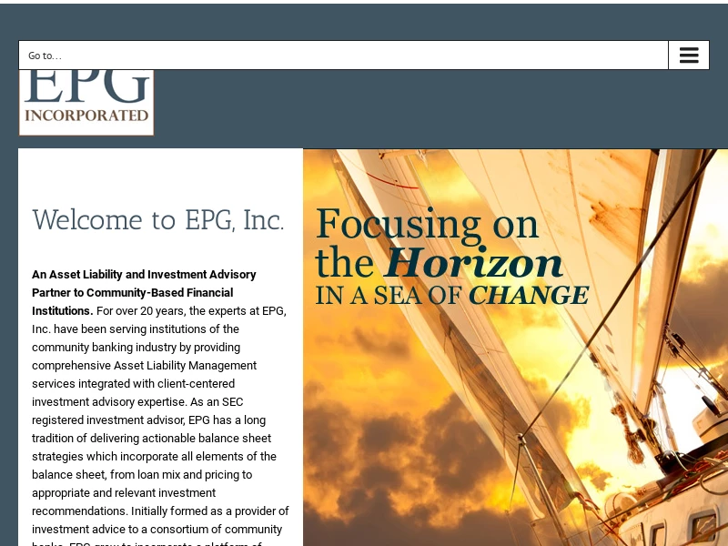 EPG, Inc. - Trusted Partner to the Commmunity Banking Industry