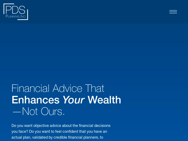 PDS Planning | Fee-Only Financial Advisors in Columbus, Ohio
