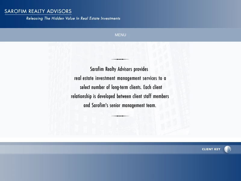 Real Estate Investment Managers | Sarofim Realty Advisors LLC