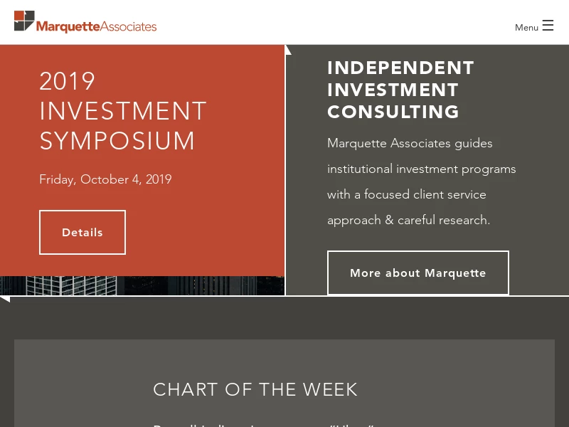 Investment Consulting — Marquette Associates