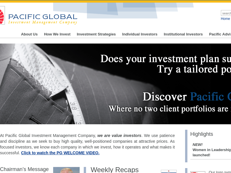Pacific Global Investment Management Company