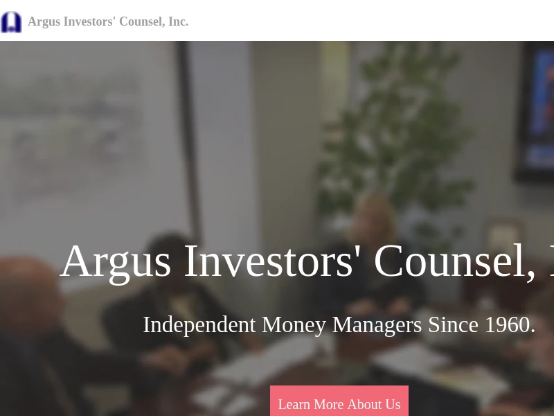 About Argus Investors' Counsel, Inc. I argusinvest