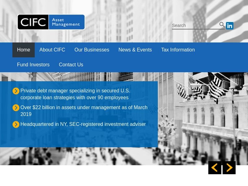 CIFC - Global Corporate and Structured Credit Specialist