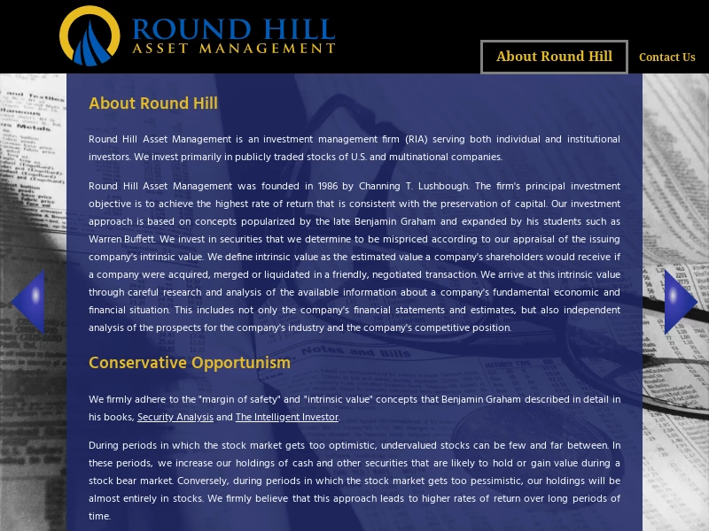 Round Hill Asset Management