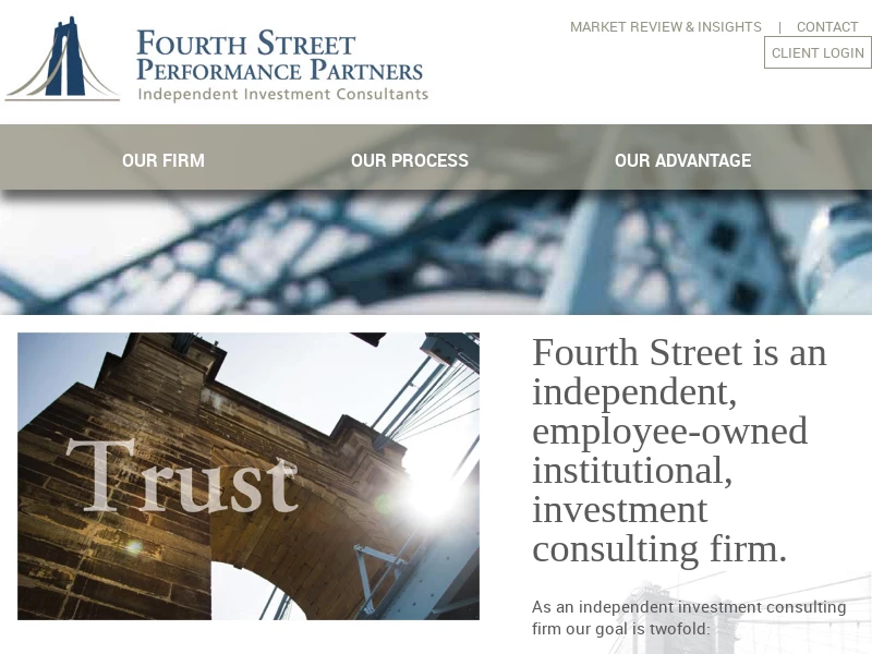 Fourth Street Performance Partners | Independent Investment Consultants