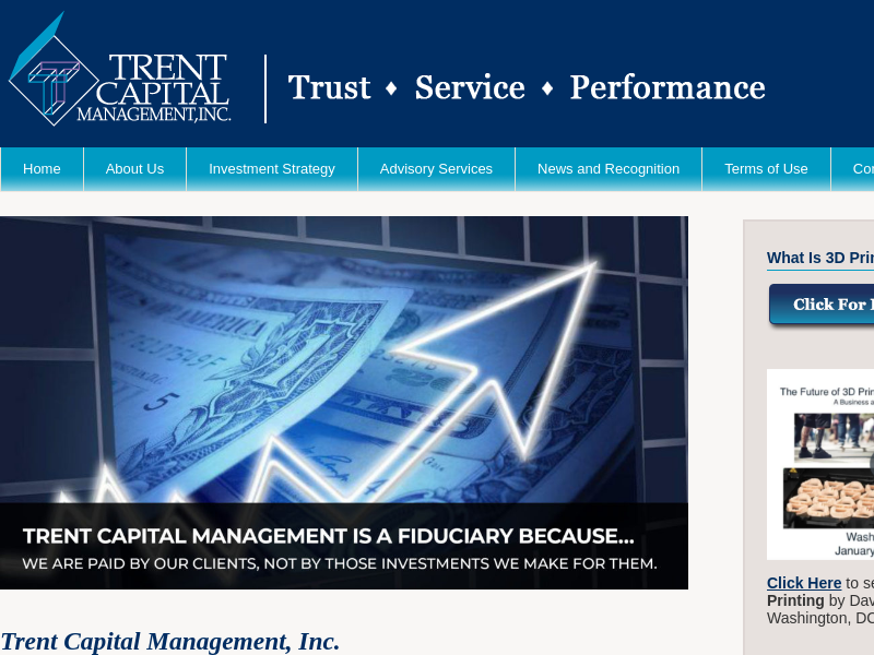 Home « Trent Capital Management, Inc. :: Greensboro, NC and Lexington, KY