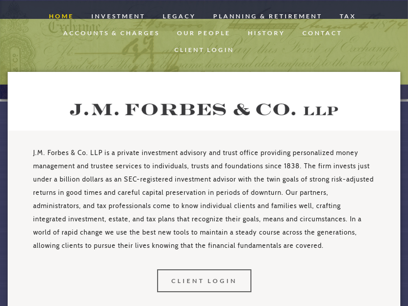 J.M. Forbes & Co.