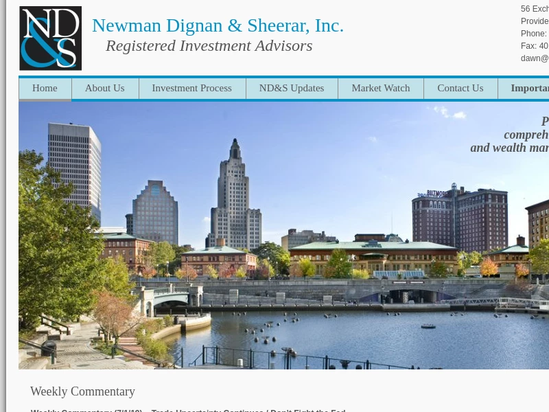 Newman Dignan & Sheerar, Inc. - Providence Fee-Based Financial Advisors