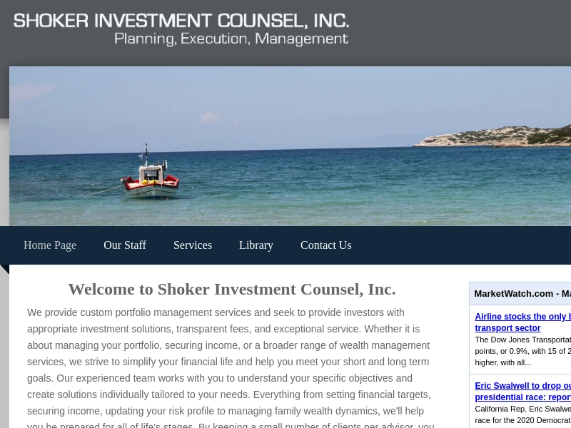 Shoker Investments | Welcome
