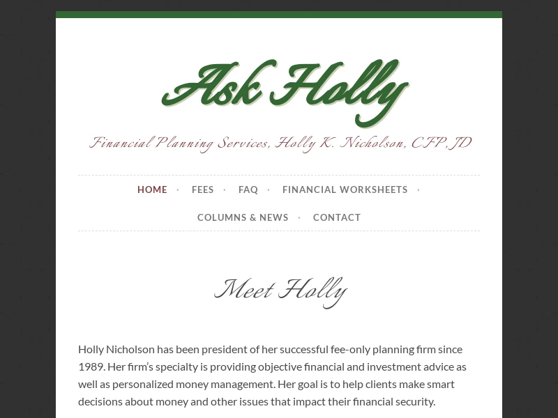 Ask Holly LLC