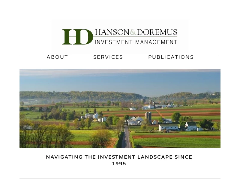 Guided by deep experience and expertise. Dedicated to your investment success. - Hanson+Doremus