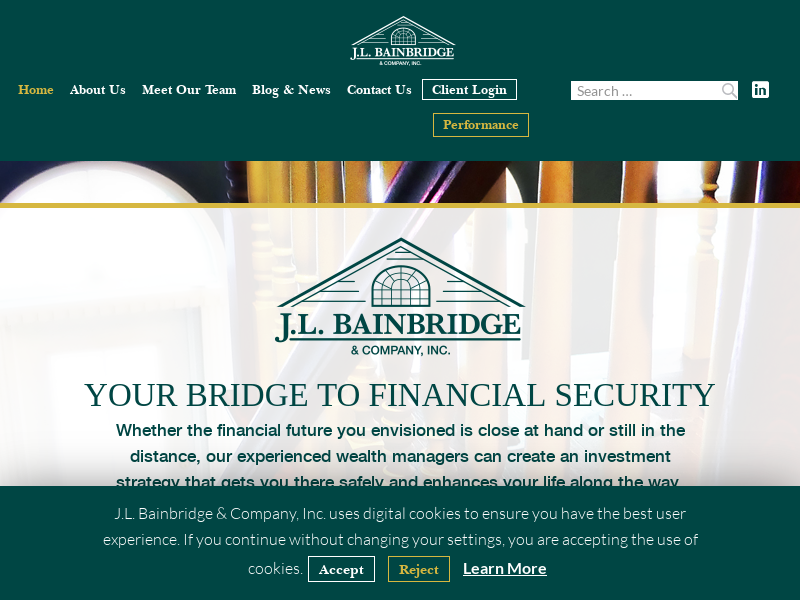 J.L. Bainbridge | Your bridge to financial security