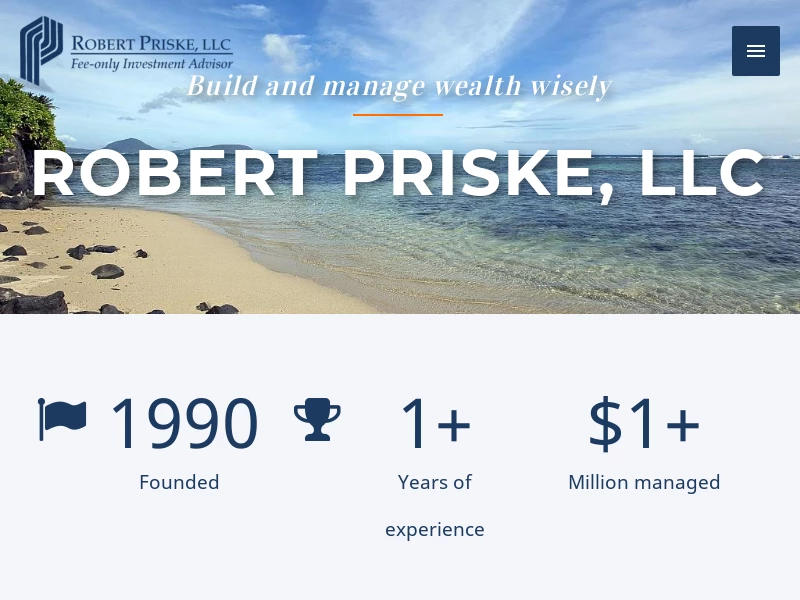 Robert Priske, LLC, A Fee-Only Financial Advisor in Honolulu, HI