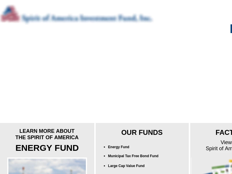 Spirit of America Investment Fund | SOAFunds | Syosset, NY