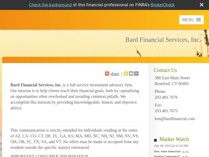 Bard Financial Services, Inc.