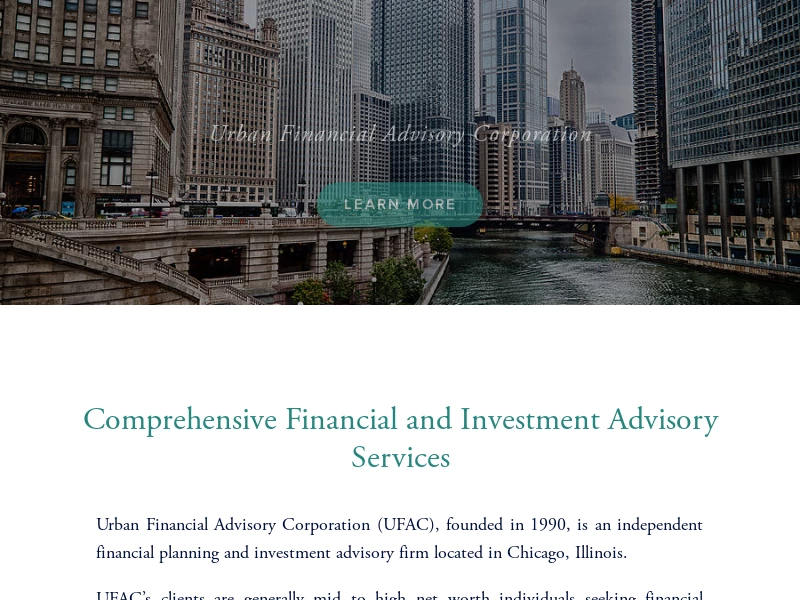 Urban Financial Advisory Corporation