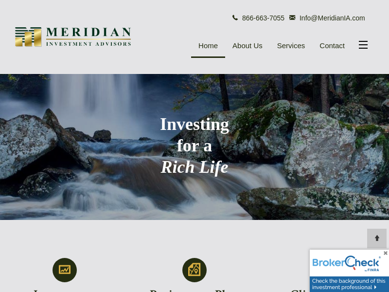 Home | Meridian Investment Advisors
