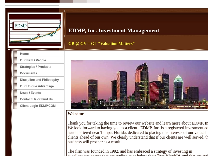EDMP, Inc. Investment Management 