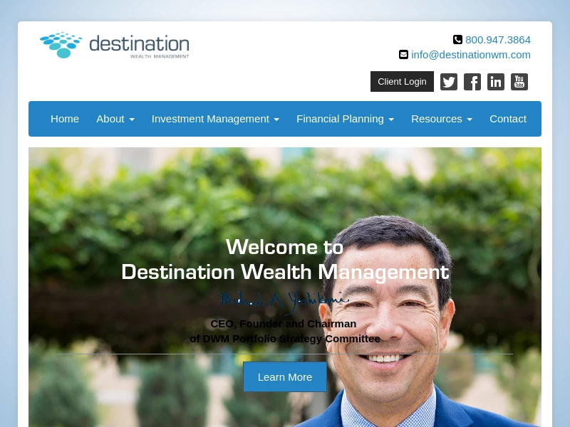 Home | Destination Wealth Management