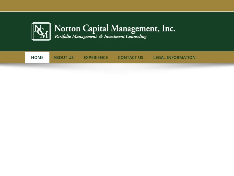 Norton Capital Management, Inc. – Website for Norton Capital Management, Inc.