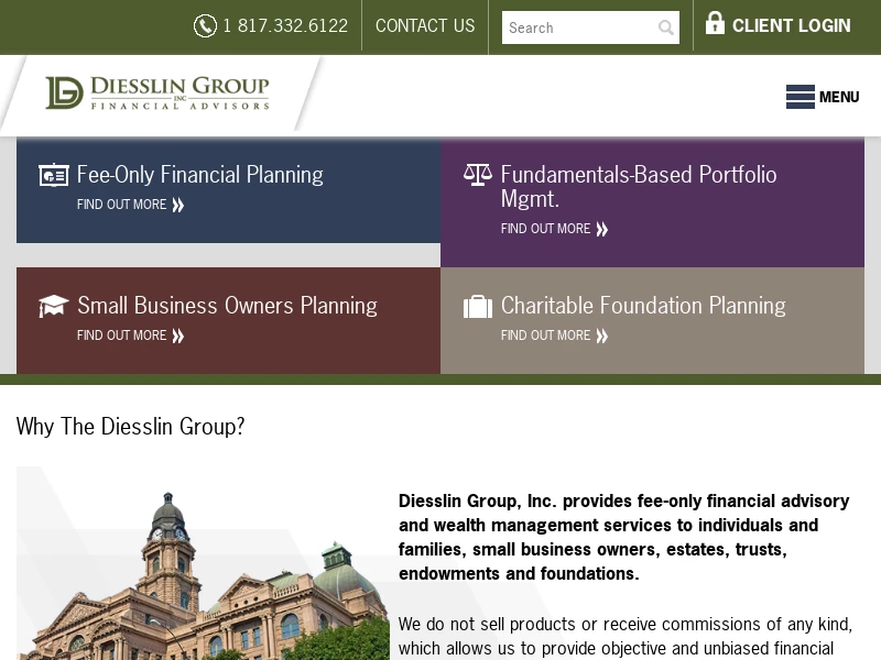 Diesslin Group, Inc. | Fee-only Financial Planning and Investment Management Firm
