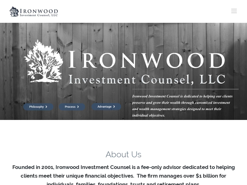 Homepage | Investment and Wealth Management | Ironwood Investment Counsel