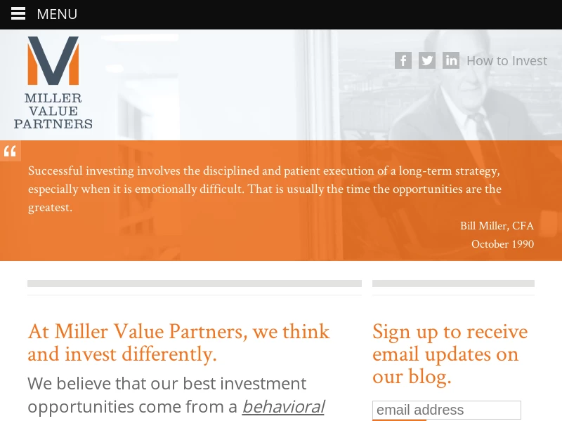 Home - Miller Value Partners