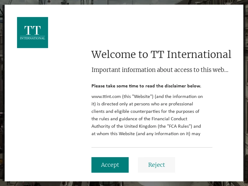TT International – leading global asset manager specialising in long-only and alternative strategies.
