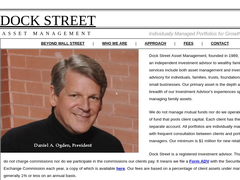 Landing - Dock Street Asset Management