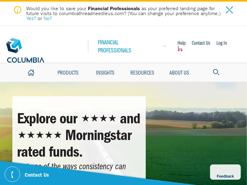 Financial Professionals | Columbia Threadneedle Investments US