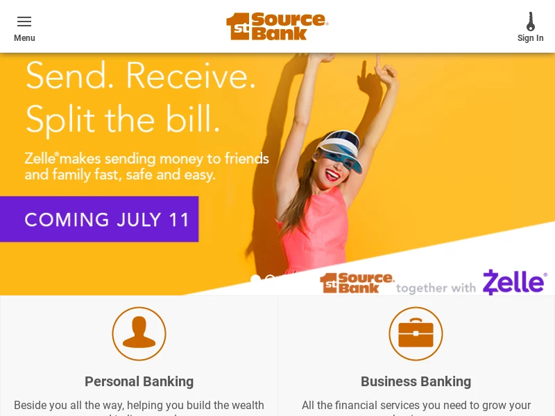Your First Source for Personal and Business Banking - 1st Source