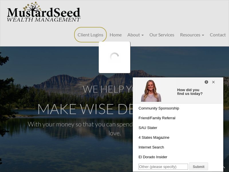 Home | Mustard Seed Wealth Management