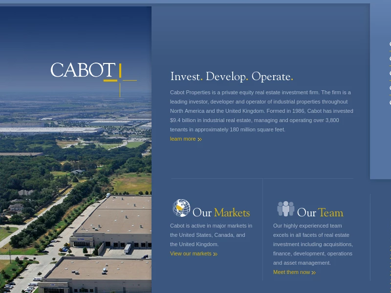 Homepage - Cabot