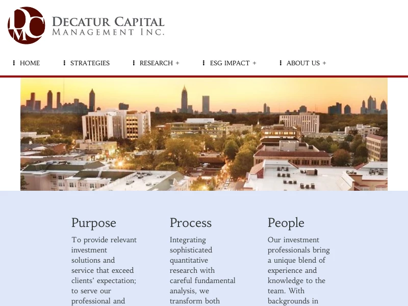 Decatur Capital Management Inc. – Home