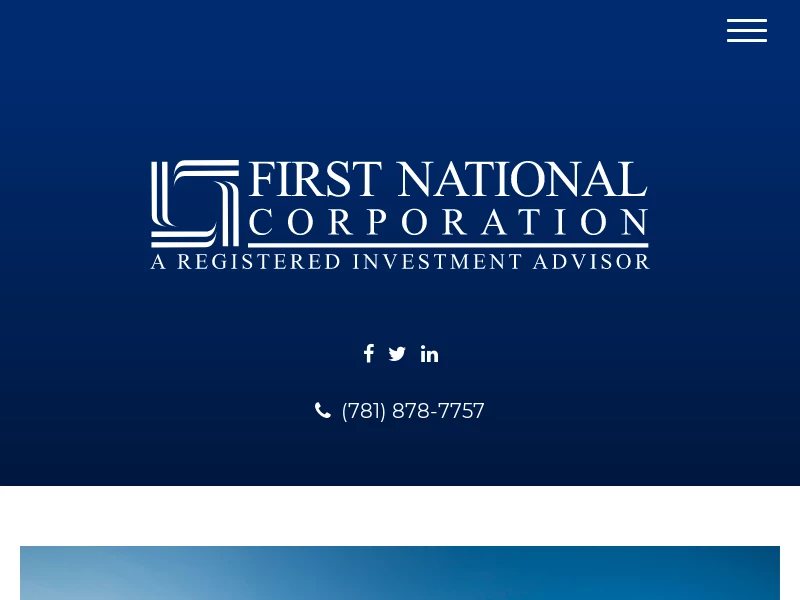 Home | First National Corporation