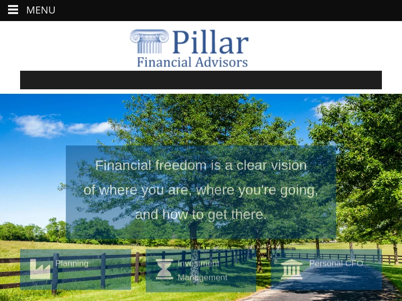 pillar – Financial advisors, retirement planning