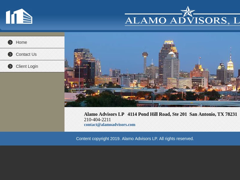 Alamo Advisors LP - Wealth Management