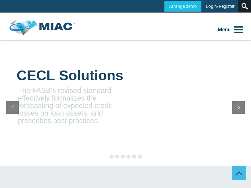 MIAC Analytics – Analytical Solutions for the Financial Services Industry