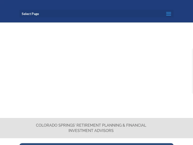 Financial Investment & Retirement Advisor | Colorado Springs