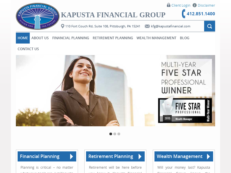 Get the best Certified Financial Planners & Advisors in Pittsburgh