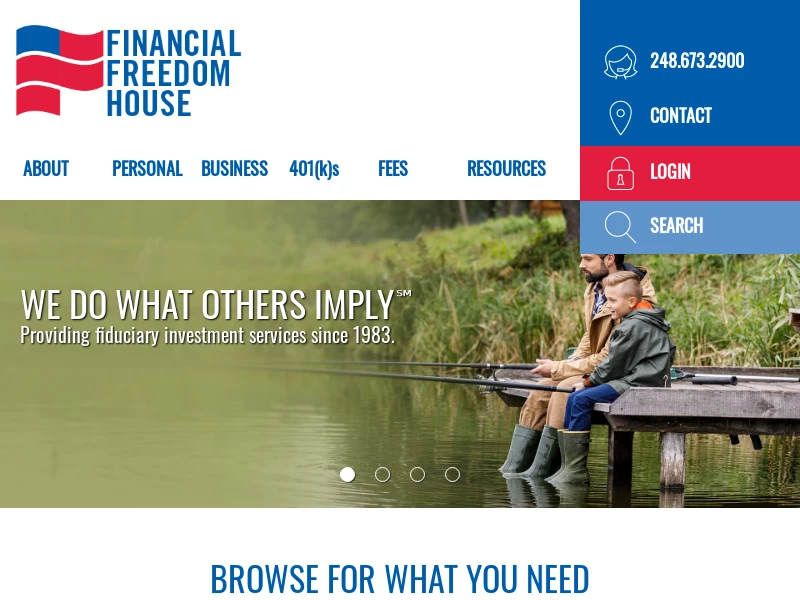 Homepage - Financial Freedom