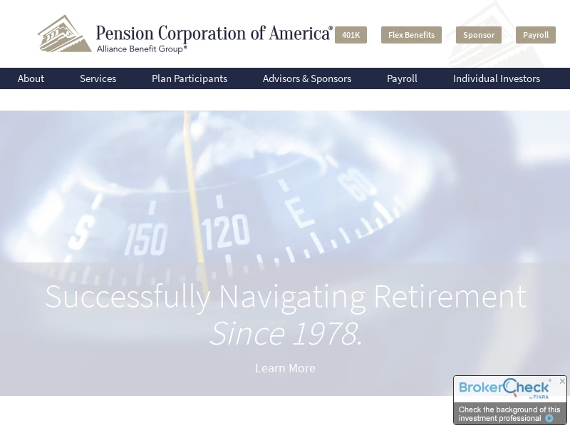 Pension Corporation of America | 401k and Wealth Management, Cincinnati OH USA.