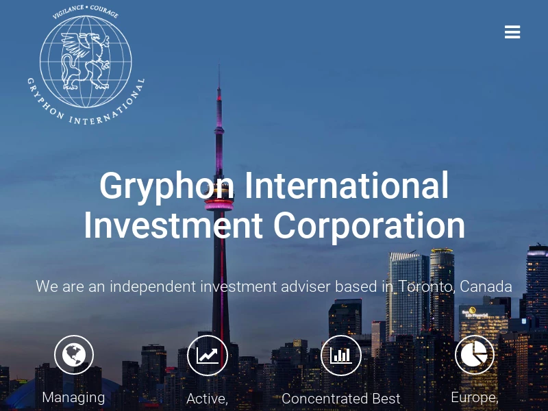 Gryphon International – Investment Adviser based in Toronto, Canada