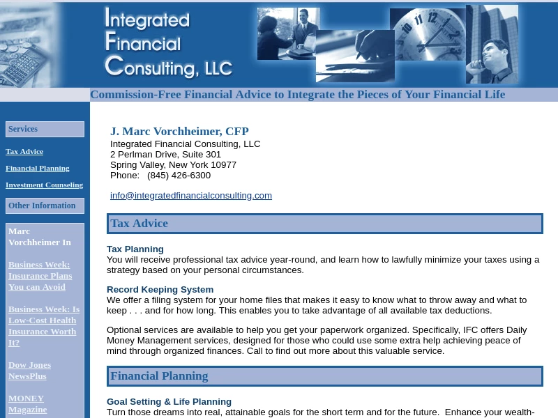 Integrated Financial Consulting - Home