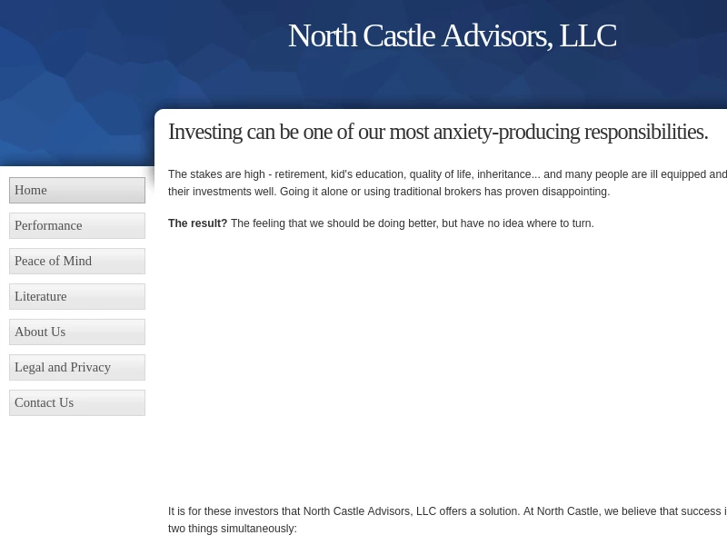 North Castle Advisors, LLC