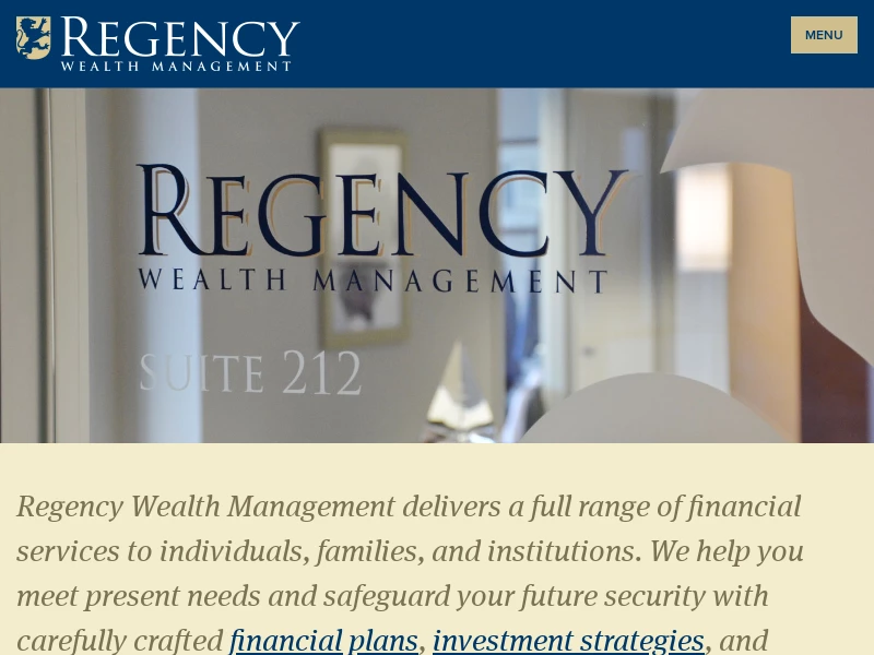 Financial Advisors | Northern NJ | Regency Wealth Management